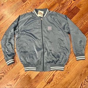 NWT Lularoe Supply Jacket; Teal Sateen-ish look, XL Lightweight